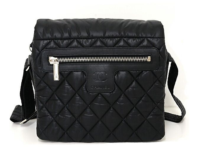 Sac à main noir Chanel Coco Cocoon