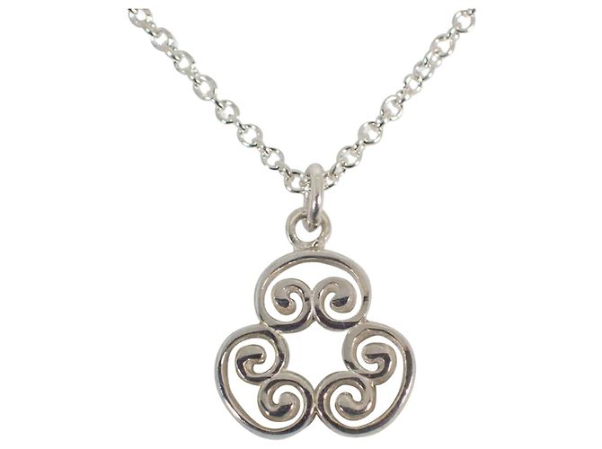 Collar Triple con Péndulo 925 Tiffany & Co.