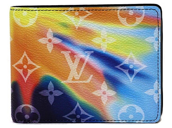 Portafoglio bi-fold Monogram Sunset Louis Vuitton Multicolore