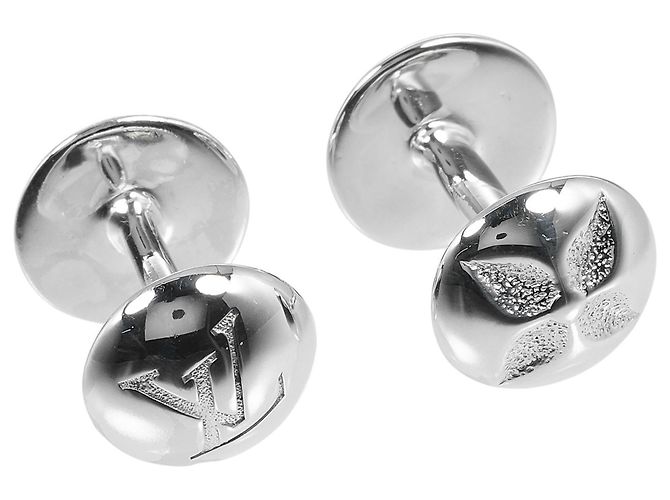 Gemelli da polso Louis Vuitton Argento 