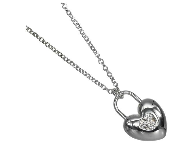 Tiffany & Co. Heart Lock Necklace