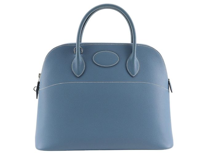 Borsa Hermès Bolide 35 Blu
