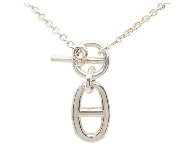 Hermès Halskette Anhänger Amulett Chaine d'Ancre Hermes