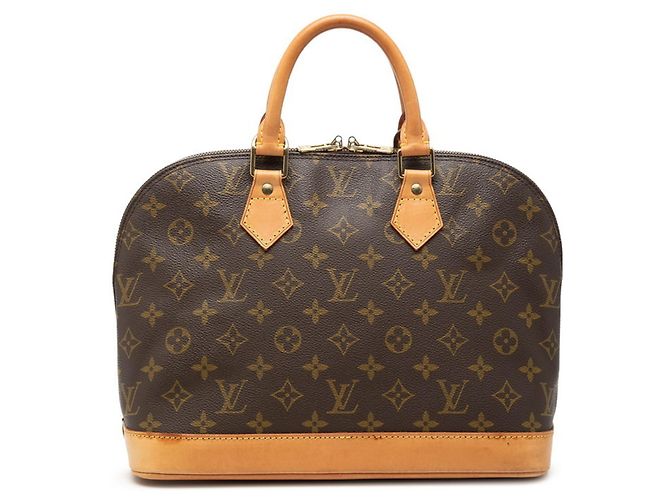Borsa Alma PM Monogramma Louis Vuitton Marrone