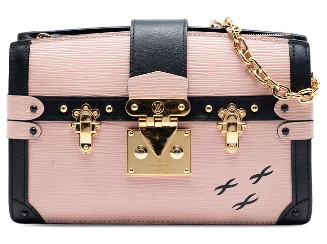 Clutch Trunk Epi Rosa Louis Vuitton