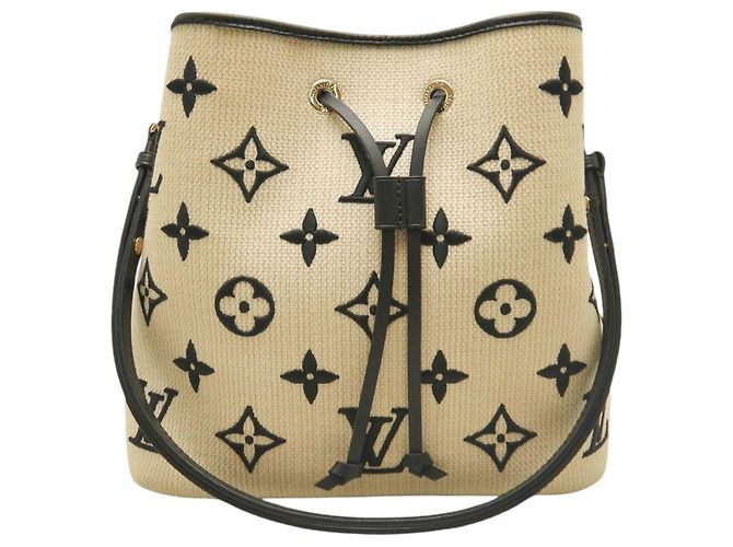Néonoé Louis Vuitton Marrone Monogramma A Bordo Piscina Neonoe MM Beige