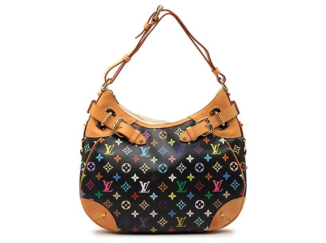 Louis Vuitton Black Monogram Multicolore Greta