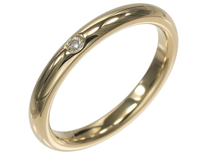 Anillo de banda de oro amarillo de 18K Tiffany & Co.