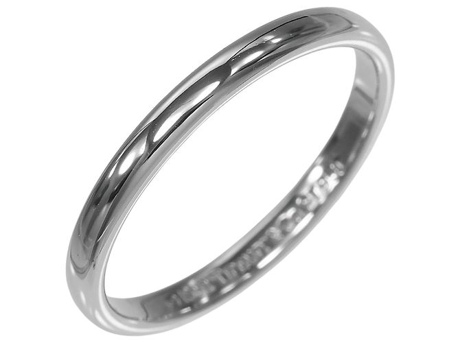 Ewiger Klassischer Bandring Tiffany & Co. Silber