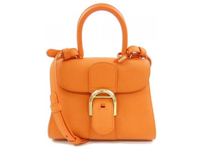 Bolsa Delvaux Brillant Rodeo em couro de bezerro