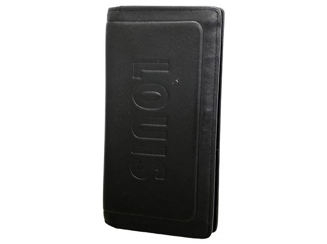 Brazza Louis Vuitton Long Wallet (M63256) Black