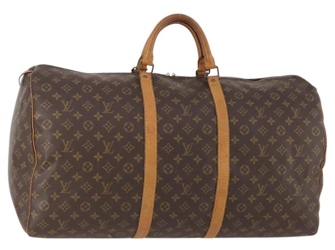 LOUIS VUITTON Bolsa Boston Monogram Keepall 60 M41422 Auth LV 167184 Monograma