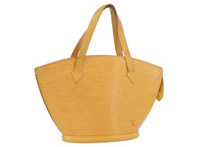 LOUIS VUITTON Sac à main Epi Saint Jacques Jaune M52279 LV Auth hk3627