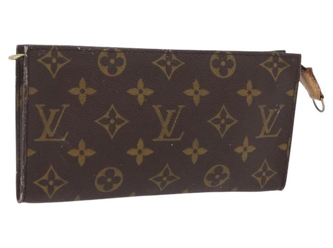 LOUIS VUITTON Monogram Bucket GM Accessory Pouch LV Auth th6660