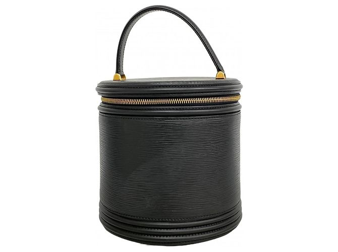 Cannes Epi Handtasche von Louis Vuitton Schwarz