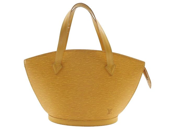 Bolsa de mão Saint Jacques Epi Louis Vuitton Amarelo