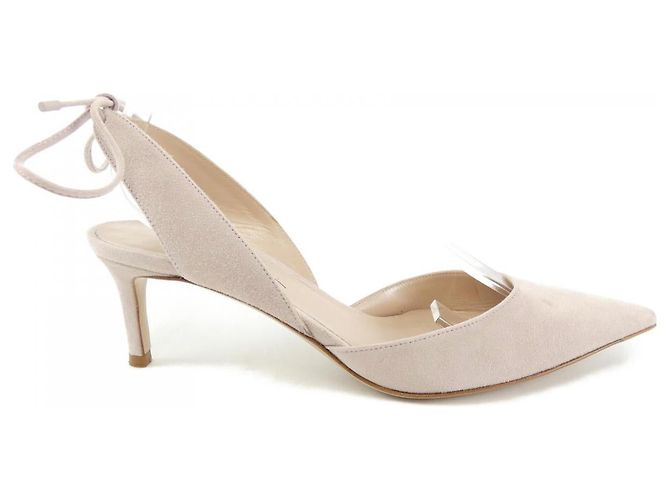 Scarpins de couro Giorgio Armani