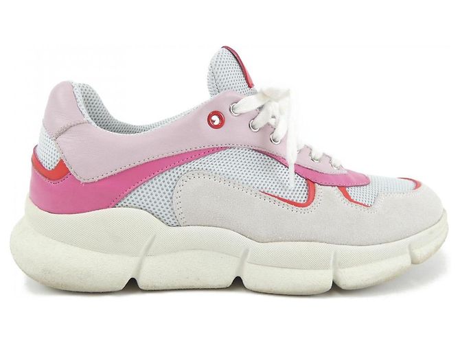 Autre Marque Sneakers Sergio Rossi Marrone Rosa Rosso