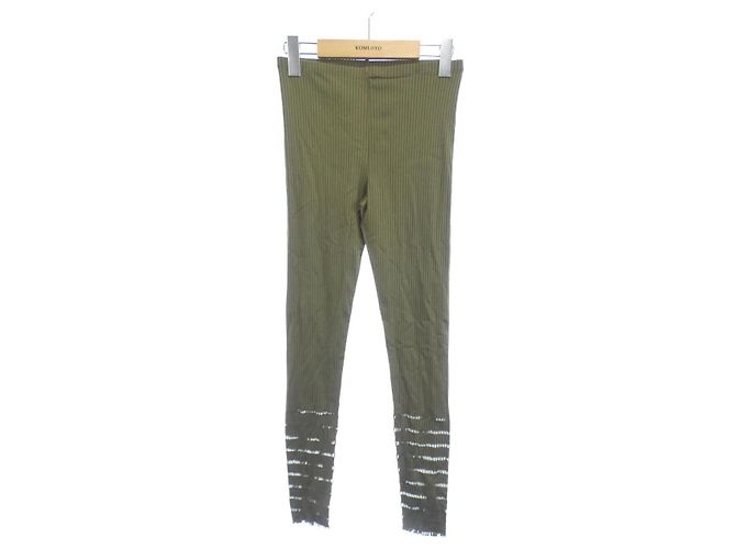Autre Marque Pantalones Pleats Please Verde