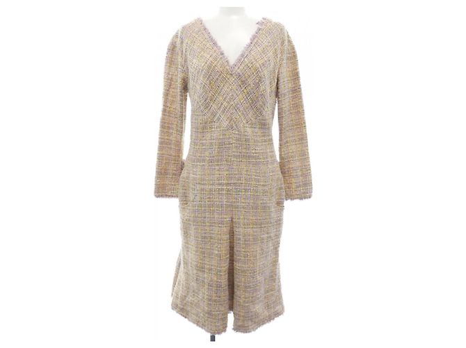 Chanel Kleid Beige