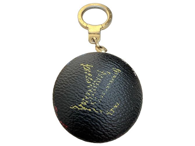 Louis Vuitton Monogram Multicolore Round Charm Astropill Takashi Murakami Black Multiple colors