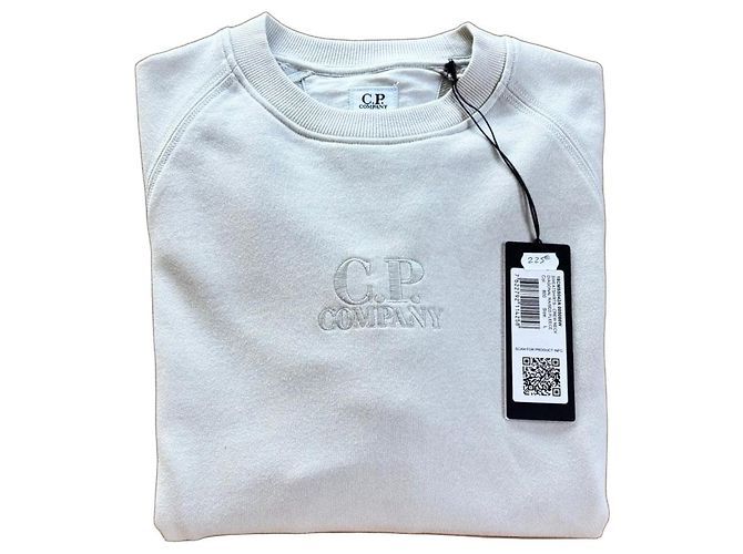 Autre Marque C.P. Company Hellgrauer Sweatshirt Hellblau