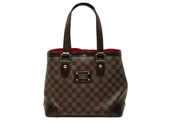 Louis Vuitton Borsa Hampstead PM Damier Ebene Marrone