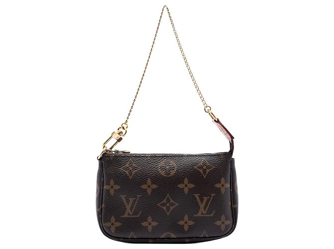 Mini Pochette Accessoires Monogramma Marrone Louis Vuitton