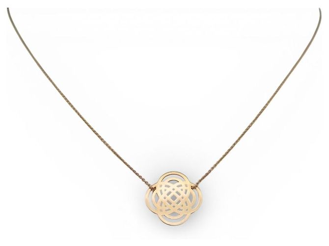 COLLANA GINETTE NY MINI PURITY ON CHAIN IN ORO GIALLO 18K D'oro