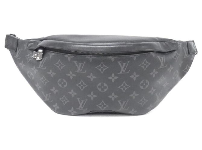 Louis Vuitton Monogram Eclipse Discovery Bumbag M44336 Black