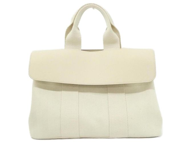 Hermès Valparaiso PM Handtasche Weiß