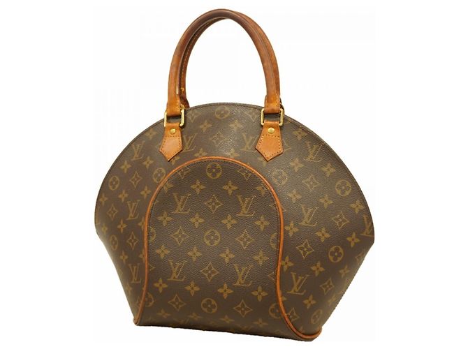 Borsa Louis Vuitton Monogram Ellipse MM Marrone