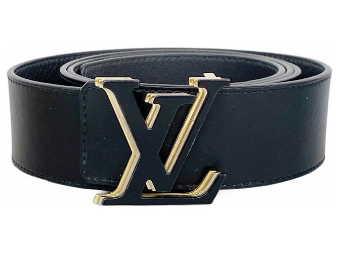 Reversibler LV Optic 40mm Gürtel von Louis Vuitton Schwarz