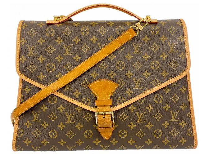 Borsa Beverly Monogram Louis Vuitton M51120 Marrone