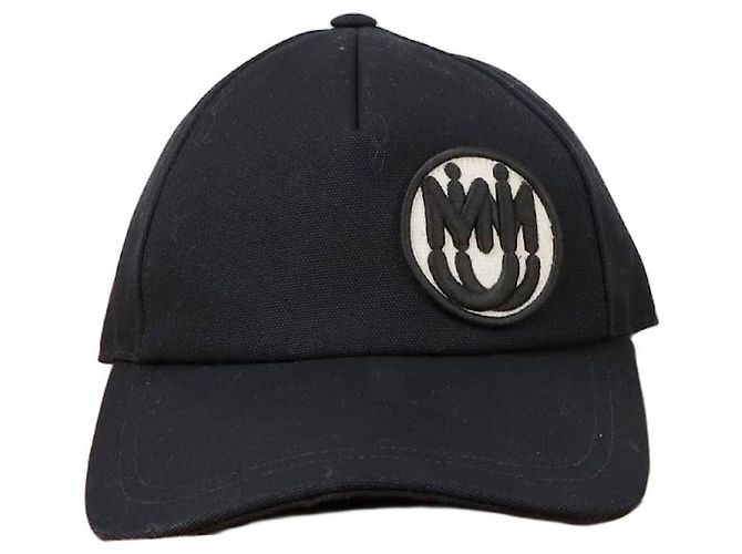 Miu Miu Baseball-Cap Größe mit Logo Schwarz 