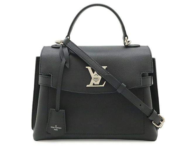 Borsa Lockme Ever BB in pelle di vitello morbida Louis Vuitton Nero