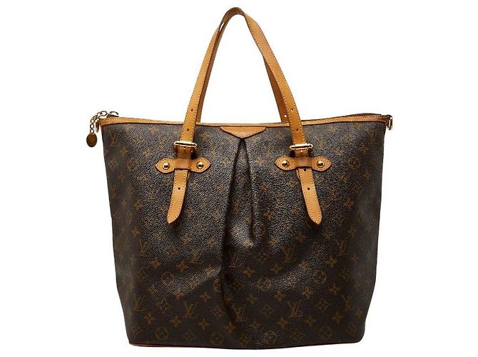 Sac à main Monogram Palermo de Louis Vuitton Marron