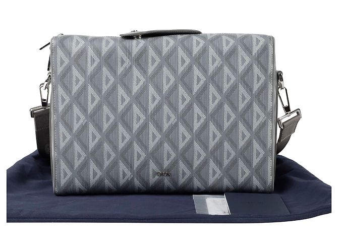 Dior Borsa a tracolla con anello Grigio 