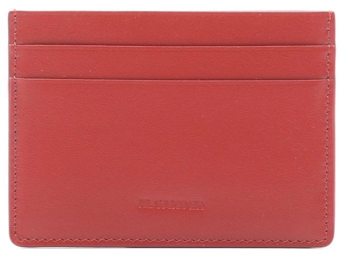 Jil Sander Leder Kartenetui