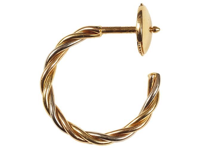 Orecchini a mezza cerchio Twist di Cartier D'oro