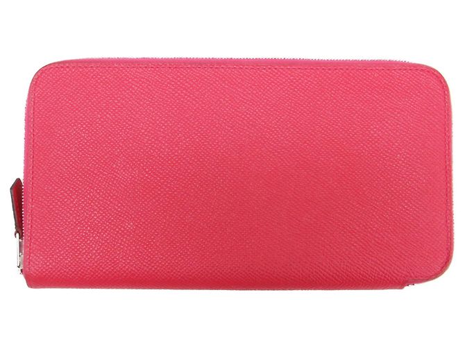 Hermès HERMES Azap Long Classic Wallet Pink
