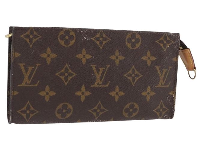 LOUIS VUITTON Monogram Bucket GM Accessory Pouch LV Auth ARZ883