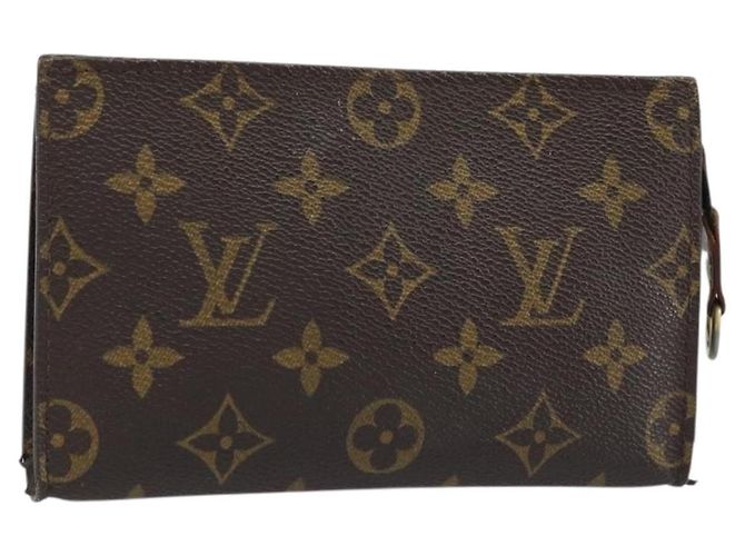 LOUIS VUITTON Monogram Bucket PM Accessory Pouch LV Auth YKZ002