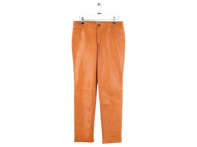 Céline Pantaloni slim arancioni Arancione