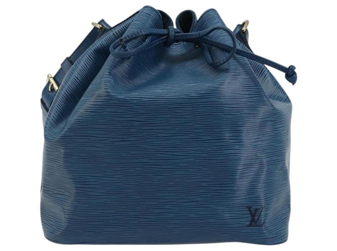 Louis Vuitton Petit Noe Epi Leather Small Blu
