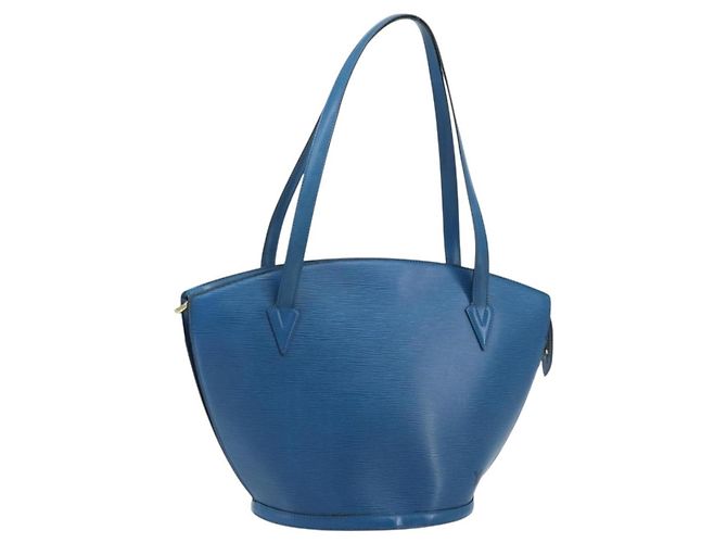 Louis Vuitton Saint Jacques Epi Leather GM Blau
