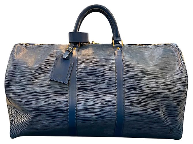 1996 - Borsa da viaggio Keepall 50 in pelle Epi Louis Vuitton