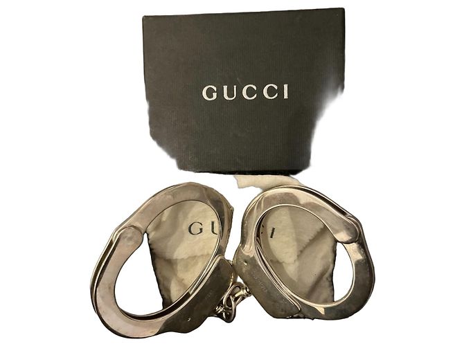 Gucci Handschellen Silber