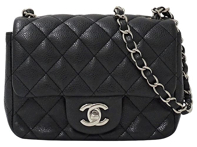 Mini borsa Matelassé di Chanel Nero