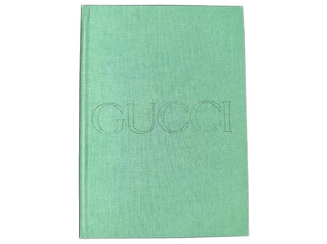 Gucci Notebook Green Cloth